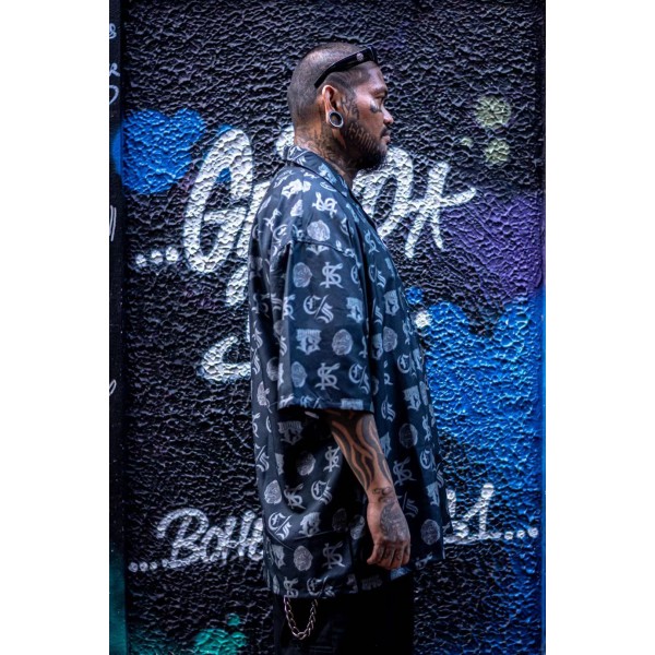 ChinoLoco X KingStarFamily Casino Style Aloha Shirt 